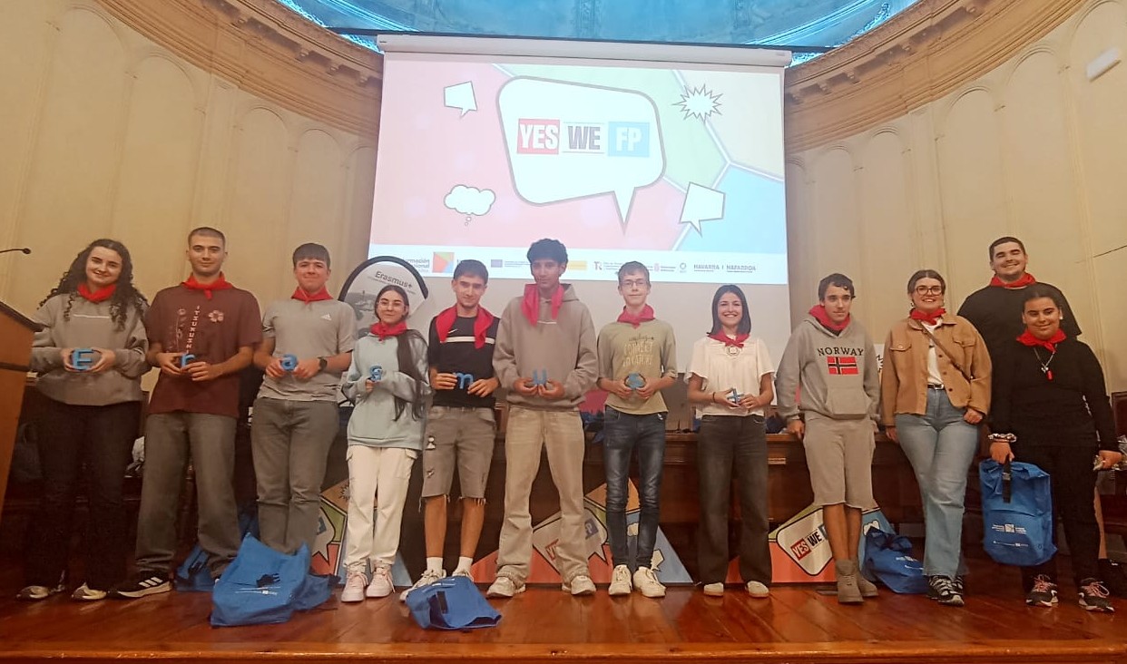 YES WE FP 2026: Erasmus+ lleva la Formación Profesional de Navarra más lejos